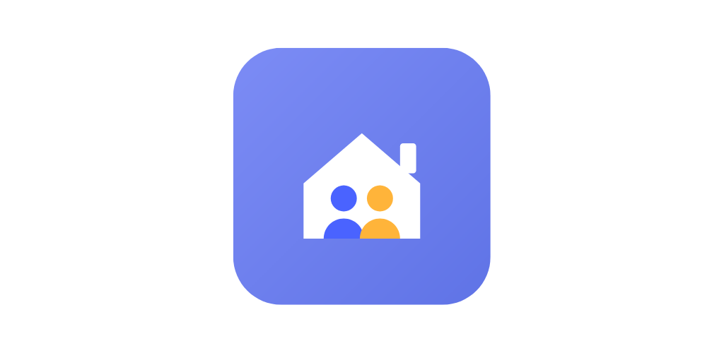 Home Management app preview showing shared-house management dashboard